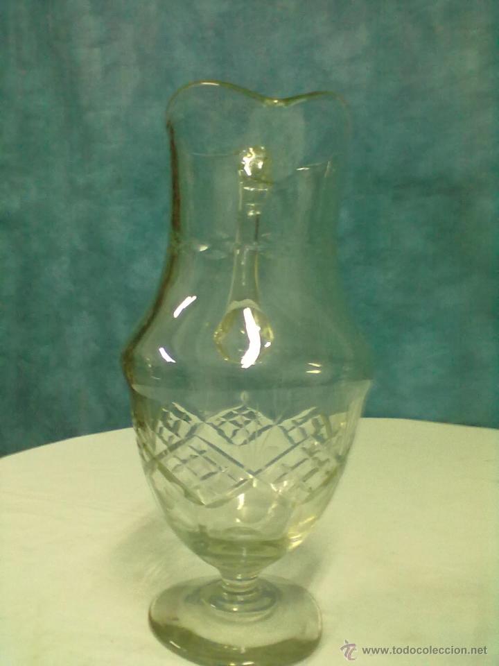 Antig&uuml;edades: JARRA CRISTAL TALLADO - Foto 2