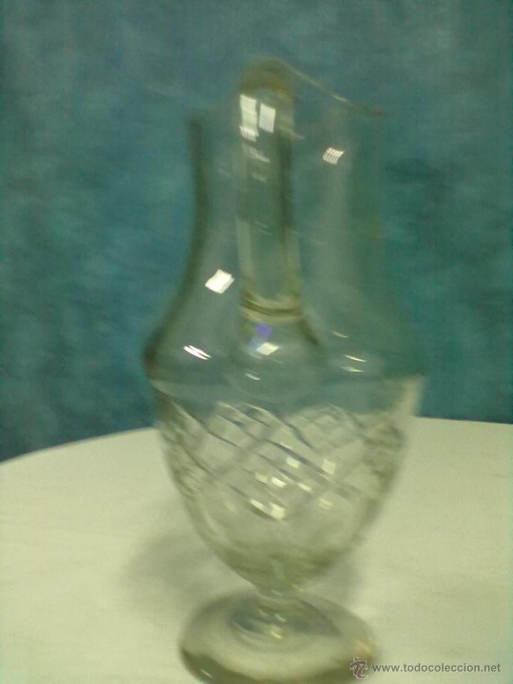 Antig&uuml;edades: JARRA CRISTAL TALLADO - Foto 4