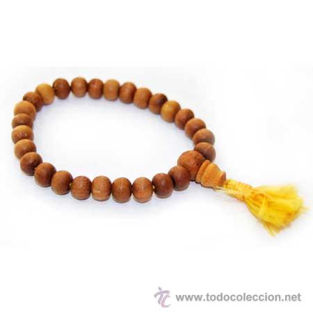 Antig&uuml;edades: Pulsera Mala de Madera de Sandalo - Foto 1