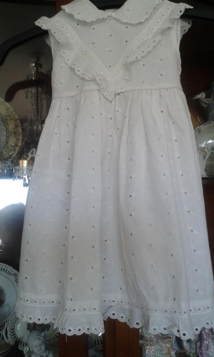 Antig&uuml;edades: BONITO VESTIDO DE NI&Ntilde;A. - Foto 1