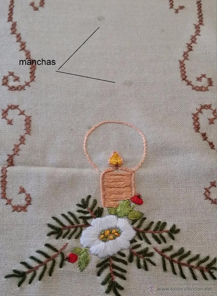 Antig&uuml;edades: Dos tapetes de Navidad - Foto 6
