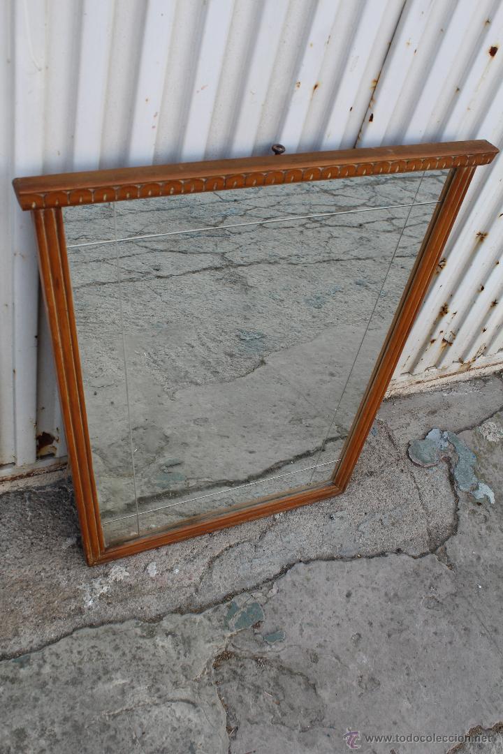 Antig&uuml;edades: espejo de madera - Foto 4