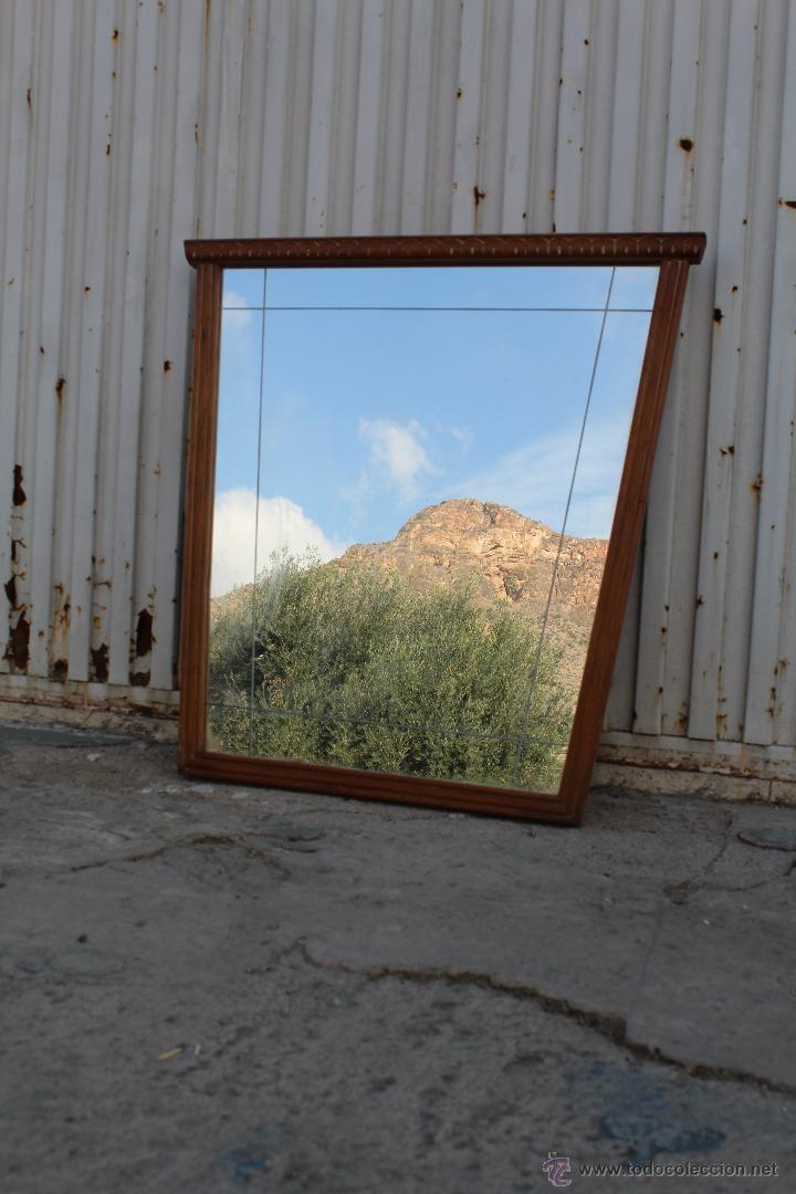 Antig&uuml;edades: espejo de madera - Foto 5