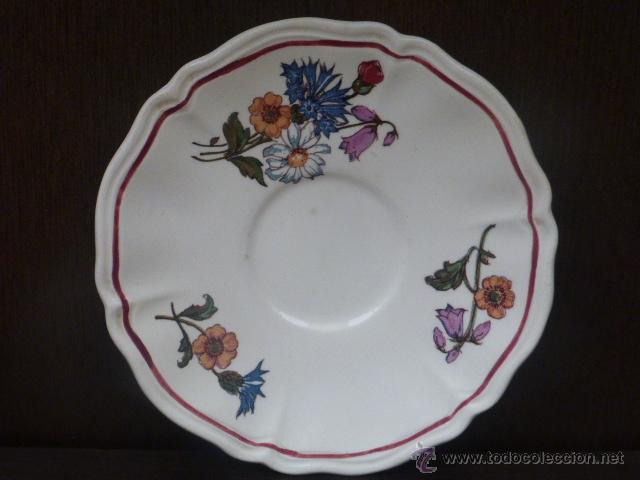 Antig&uuml;edades: ANTIGUO PLATO DE LA MARCA SARREGUEMINES - Foto 1