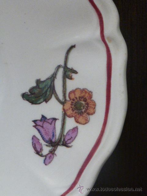 Antig&uuml;edades: ANTIGUO PLATO DE LA MARCA SARREGUEMINES - Foto 3