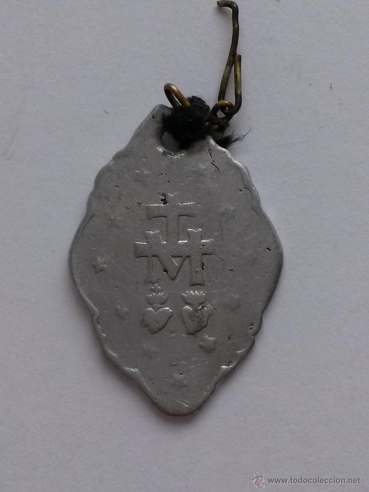 Antig&uuml;edades: Medalla ,virgen inmaculada de 2,8 x 1,9 cms - Foto 2