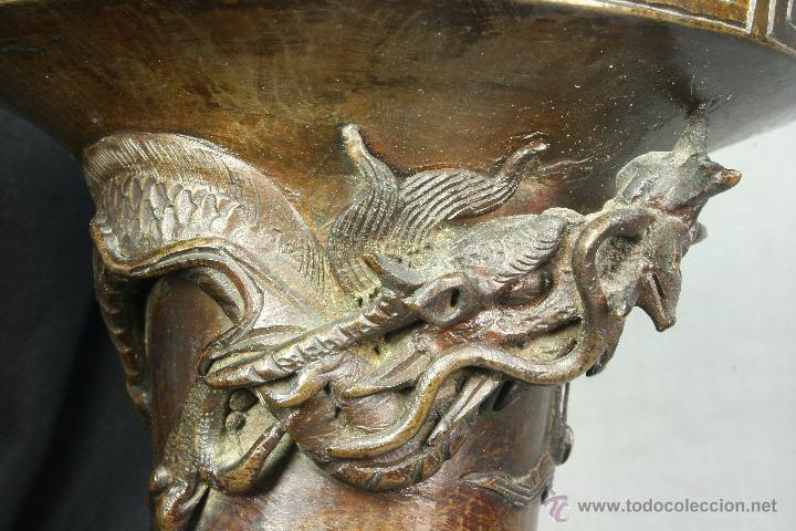 Antig&uuml;edades: Pareja de Jarrones Japoneses. Oriental. S.XIX - Foto 14