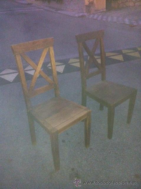 Antig&uuml;edades: SILLAS DE MADERA - Foto 5
