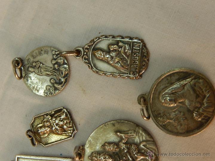 Antig&uuml;edades: Lote de Medallas religiosas. - Foto 9