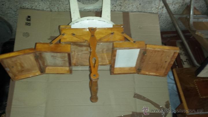 Antig&uuml;edades: COSTURERO MADERA - Foto 2