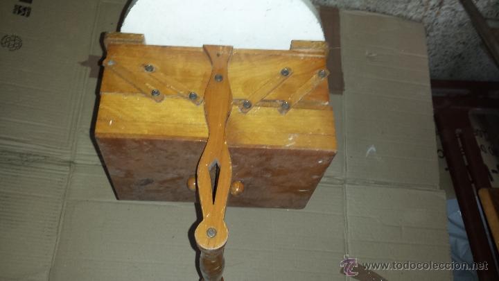 Antig&uuml;edades: COSTURERO MADERA - Foto 3