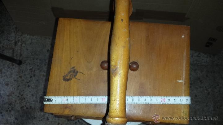 Antig&uuml;edades: COSTURERO MADERA - Foto 6