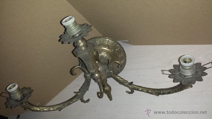 Antig&uuml;edades: 2 APLIQUE METAL - Foto 3