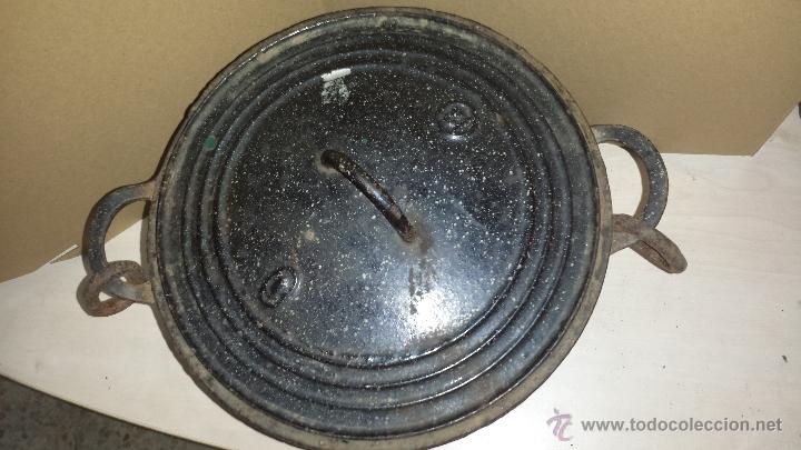 Antig&uuml;edades: OLLA HIERRO MAGNIFICA - Foto 2