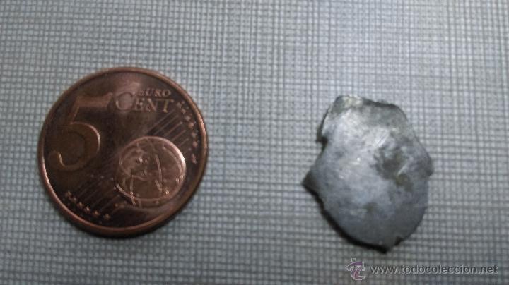 Antig&uuml;edades: Trozo de Antigua Medalla Religiosa Plata - Foto 2