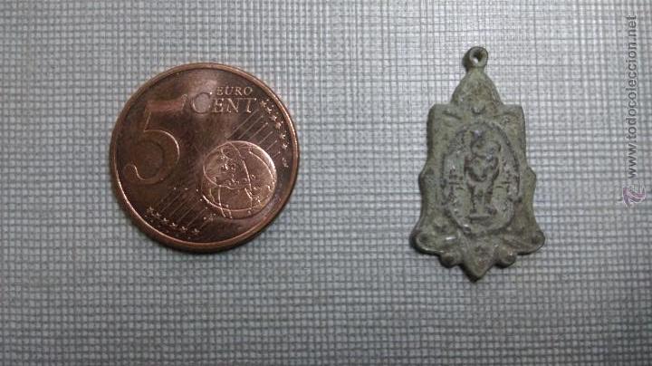 Antig&uuml;edades: Antigua Medalla Religiosa virgen - Foto 1