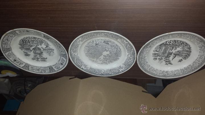 Antig&uuml;edades: 3 PLATOS DE SEGOVIA - Foto 1