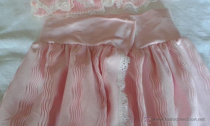 Antig&uuml;edades: BONITO CONJUNTO DE BEB&Eacute;: CAMISA Y FALDON. - Foto 4