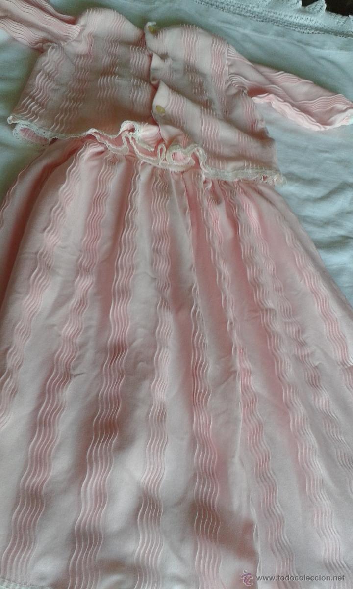 Antig&uuml;edades: BONITO CONJUNTO DE BEB&Eacute;: CAMISA Y FALDON. - Foto 7