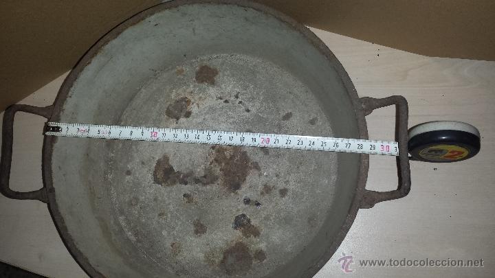 Antig&uuml;edades: GRAN CAZUELA ANTIGUA DE HIERRO - Foto 2
