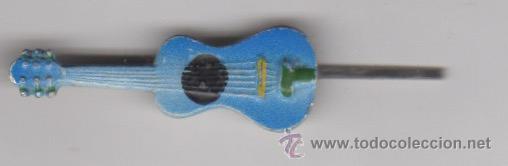 Antig&uuml;edades: aguja de corbata  en forma de guitarra - Foto 1