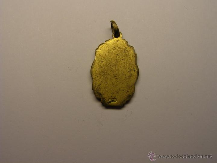 Antig&uuml;edades: Medalla religiosa de la Virgen Maria. - Foto 2