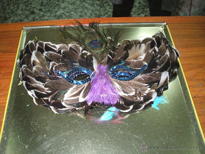 Antig&uuml;edades: Antifaz de plumas - Foto 1