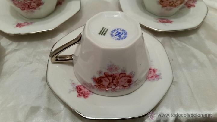 Antig&uuml;edades: Antiguo Conjunto de caf&eacute; Art D&eacute;co de Limoges - Foto 6