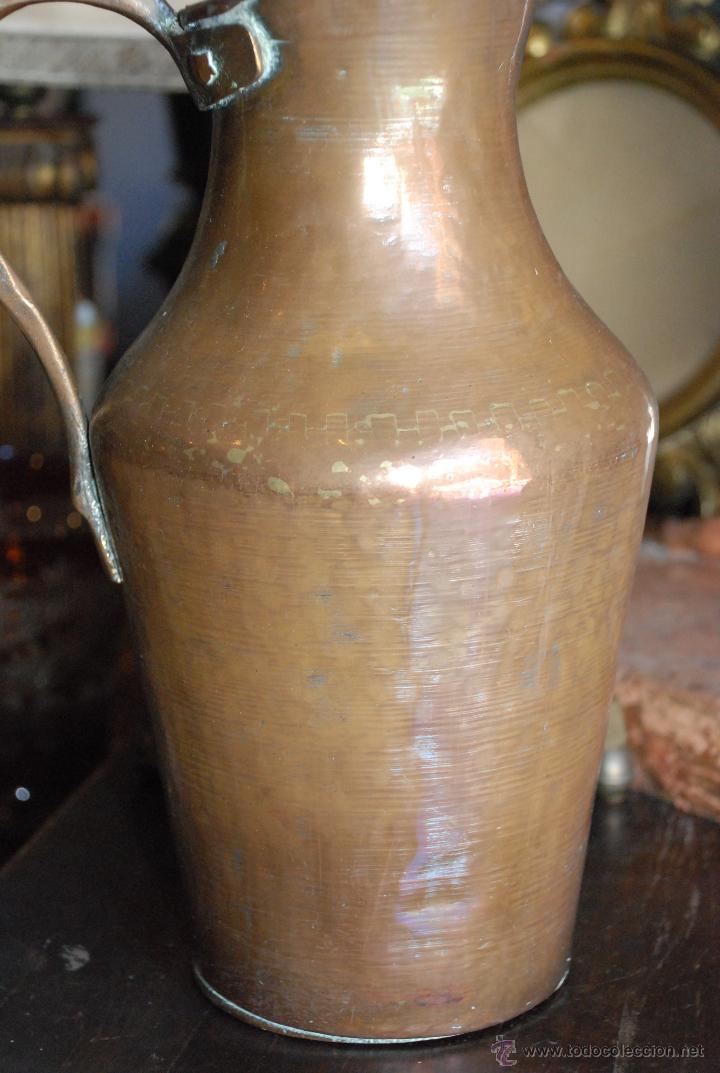 Antig&uuml;edades: ANTIGUA JARRA DE COBRE - Foto 2