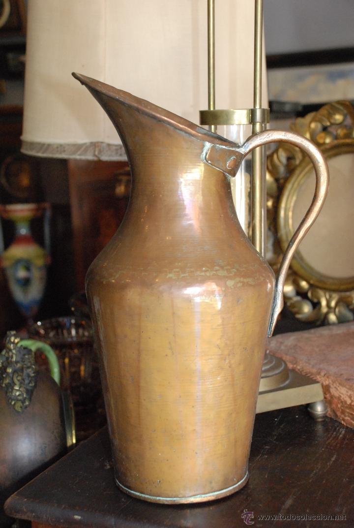 Antig&uuml;edades: ANTIGUA JARRA DE COBRE - Foto 3