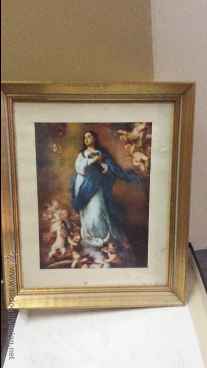 Antig&uuml;edades: CUADRO IMAGEN VIRGEN - Foto 1