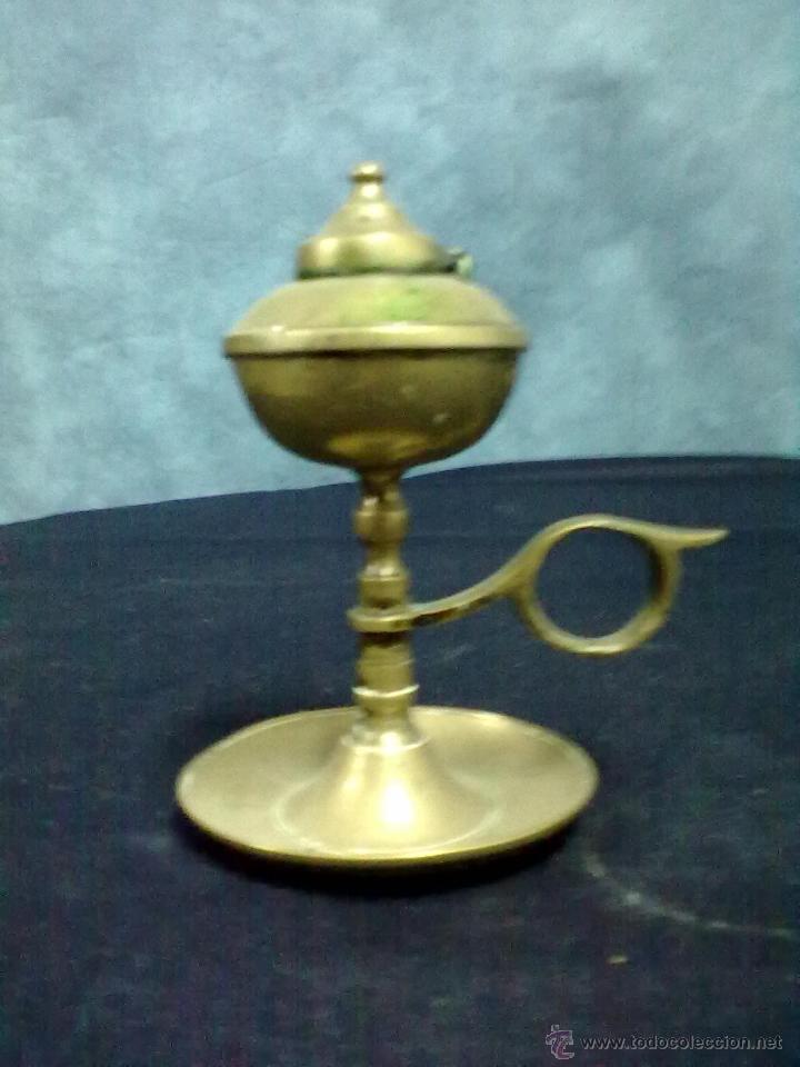 Antig&uuml;edades: PALMATORIA ACEITE BRONCE - Foto 3