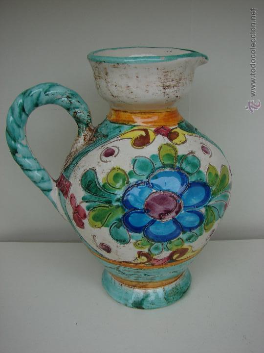 Antig&uuml;edades: PRECIOSA JARRA DE CERAMICA - Foto 4