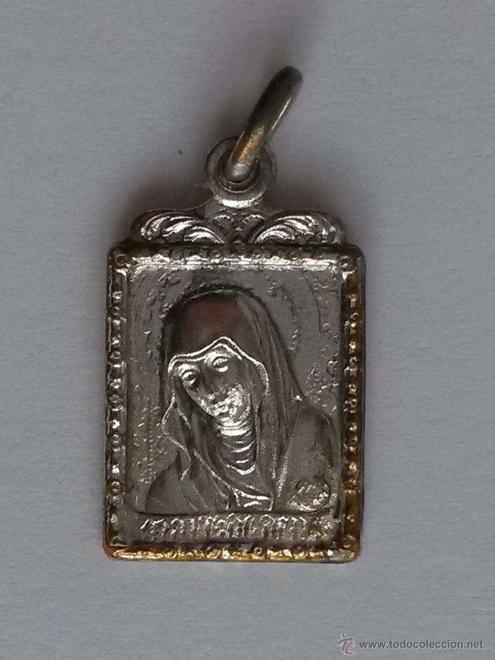 Antig&uuml;edades: medalla de virgen de 2 x 1,1 cms - Foto 1