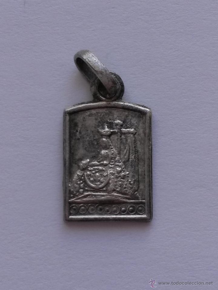 Antig&uuml;edades: medalla, virgen y corazon de jesus de 1,7 x 1 cms - Foto 1
