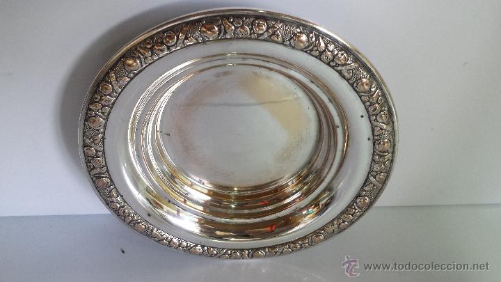 Antig&uuml;edades: ANTIGUO PLATO BA&Ntilde;O PLATA - Foto 2