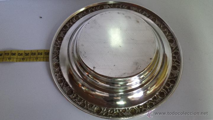 Antig&uuml;edades: ANTIGUO PLATO BA&Ntilde;O PLATA - Foto 4