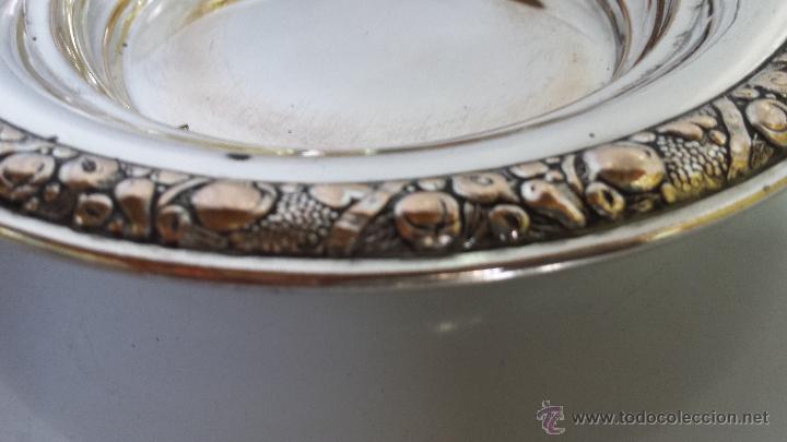 Antig&uuml;edades: ANTIGUO PLATO BA&Ntilde;O PLATA - Foto 7