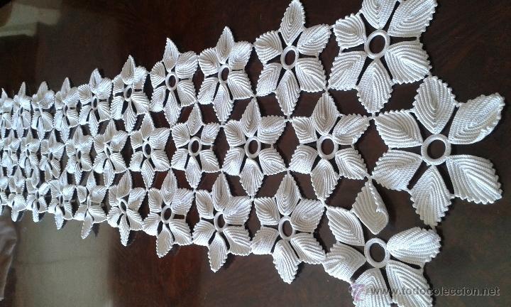 Antig&uuml;edades: PA&Ntilde;ITO DE CROCHET COLOR BEIG. - Foto 2