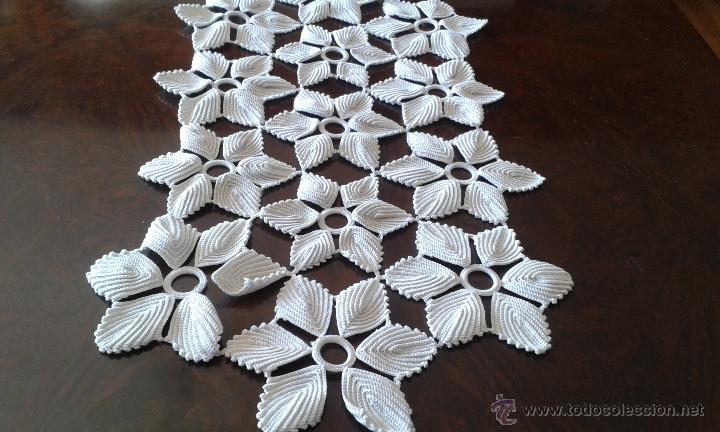 Antig&uuml;edades: PA&Ntilde;ITO DE CROCHET COLOR BEIG. - Foto 3