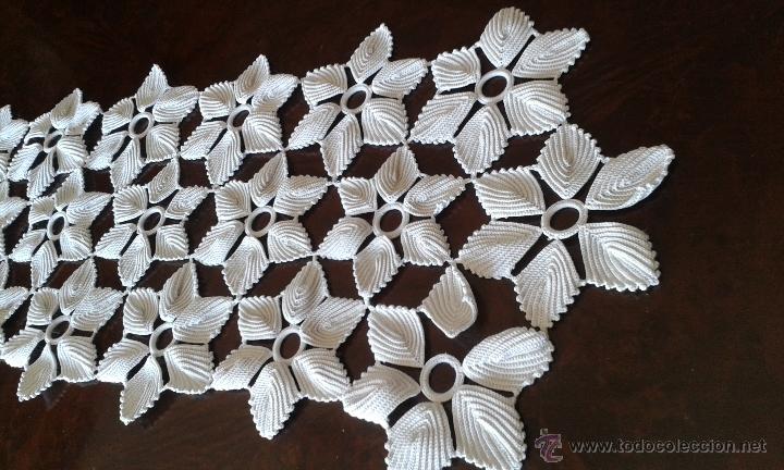 Antig&uuml;edades: PA&Ntilde;ITO DE CROCHET COLOR BEIG. - Foto 5