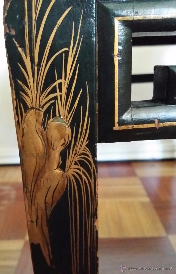 Antig&uuml;edades: MESA LACA JAP&Oacute;N S. XIX A RESTAURAR - Foto 13