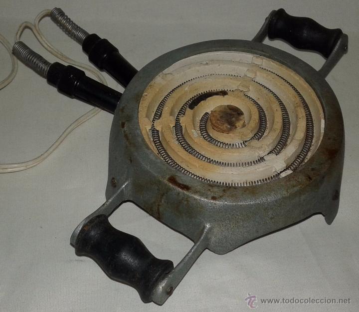 Antig&uuml;edades: Hornillo el&eacute;ctrico, 125 v. - Foto 1