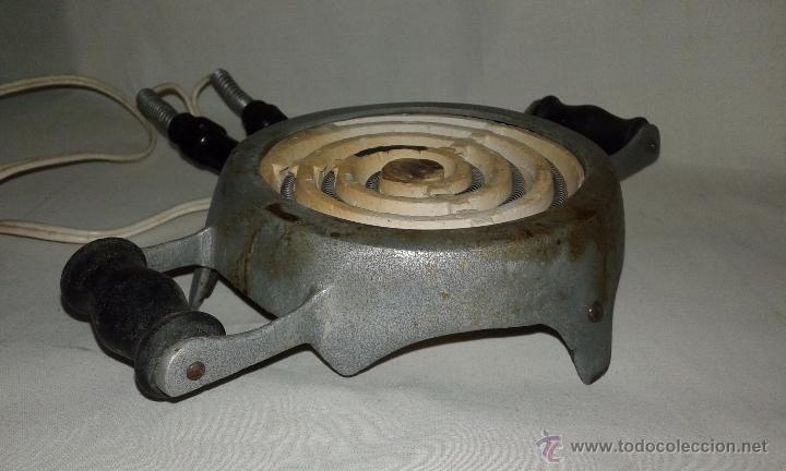 Antig&uuml;edades: Hornillo el&eacute;ctrico, 125 v. - Foto 2