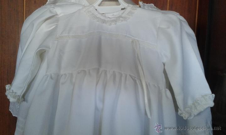 Antig&uuml;edades: VESTIDO DE BEB&Eacute; CON CAPA. - Foto 6