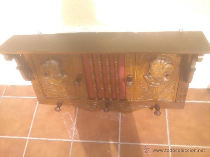 Antig&uuml;edades: perchero antiguo espa&ntilde;ol - Foto 2
