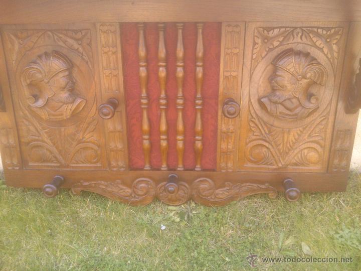 Antig&uuml;edades: perchero antiguo espa&ntilde;ol - Foto 13