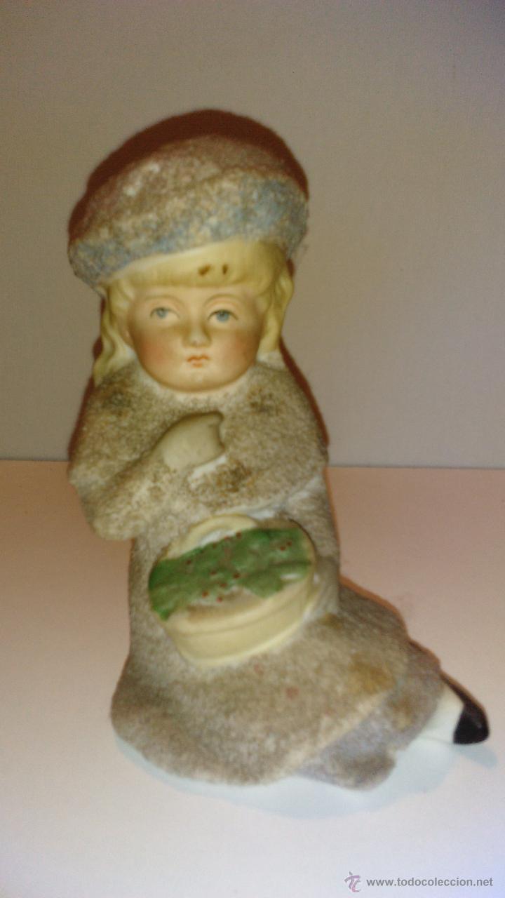 Antig&uuml;edades: Figura de porcelana biscuit - Foto 1
