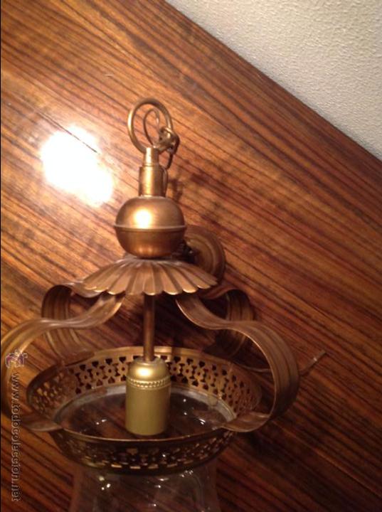 Antig&uuml;edades: FAROL DE TECHO LAMPARA - Foto 5