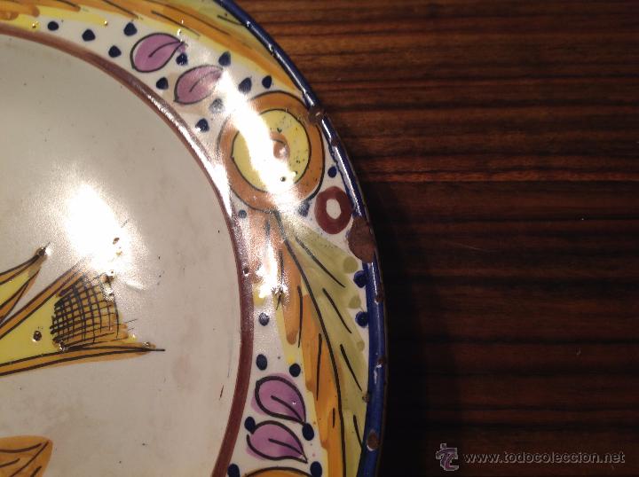 Antig&uuml;edades: PLATO DE MANISES PAJARO - Foto 3